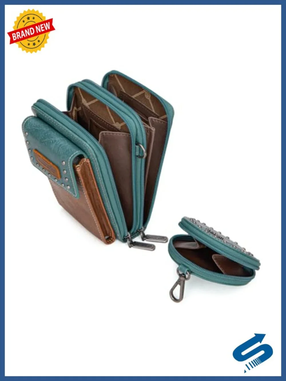 3-Piece Doctor Bag Set with Cell Phone Bag and Coin Purse